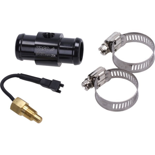 Koso temperatuursensor adapter 22 mm universeel