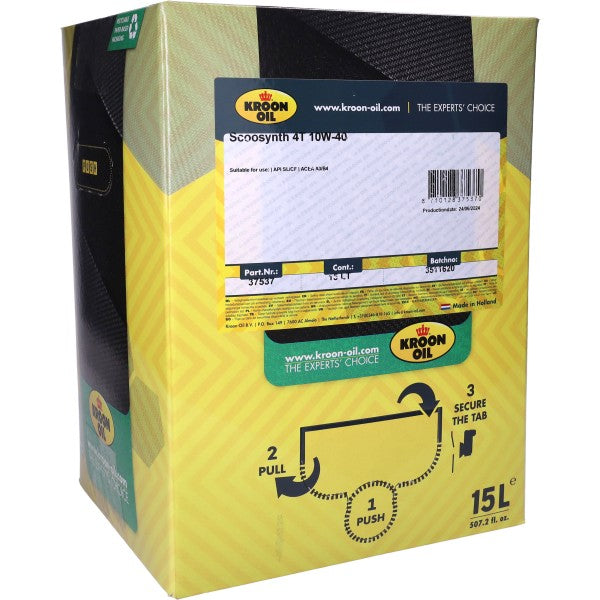 Motorolie Kroon Oil Scooter 4T 10W-40 15L