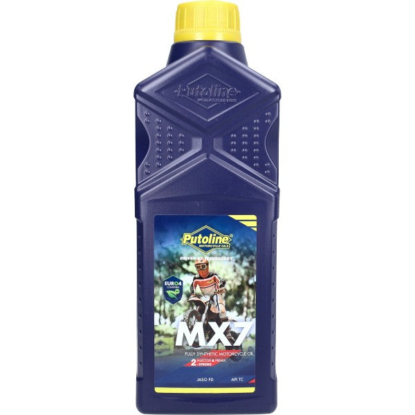 Putoline MX-7 2-takt olie volsynthetisch 1L