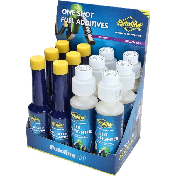 Putoline Clean Up & E10 reiniger display 12-delig