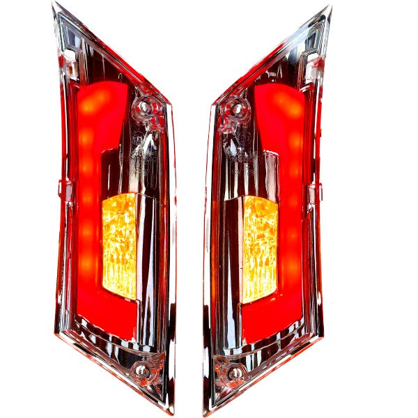 Knipperlichtset POWER1 LED E-Keur EVO Achter Helder Piaggio, ZIP2000