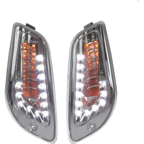 Knipperlichtset POWER1 E-keur Dagrijverlichting voor Helder Lx, Vespa S
