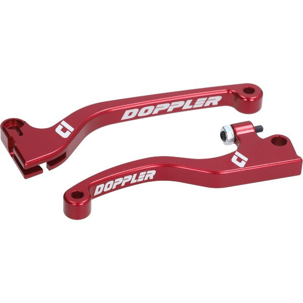 Doppler rem- en koppelingsgreepset CNC rood Rieju/Sherco
