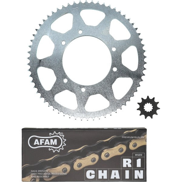 AFAM ketting/tandwiel set Rieju MRT 50 SM 2017-2021 11/62T