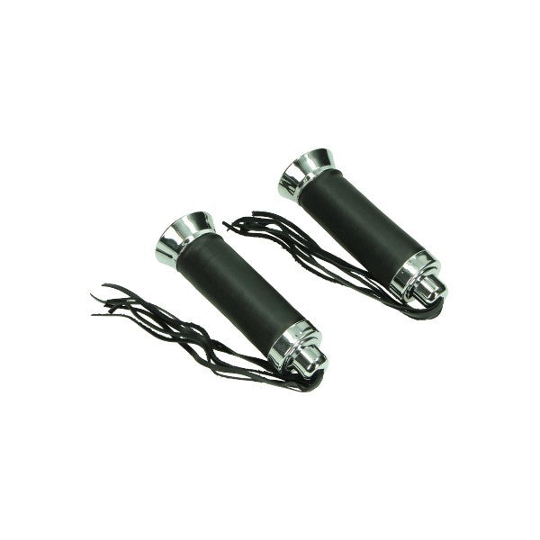 Handvatset POWER1 Universeel Model Custom Harley Zwart