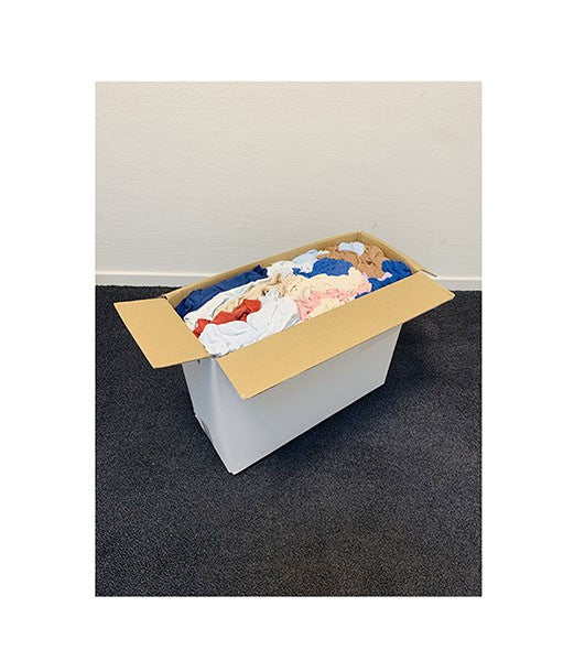 Werkplaats Poetsdoek Bonte Badstof A-kwaliteit (Handdoeken) 9KG