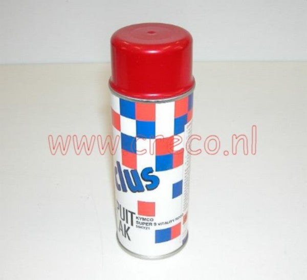 Spuitlak Quick Kymco 400ml Spuitbus Rood K-pipe, Vitality