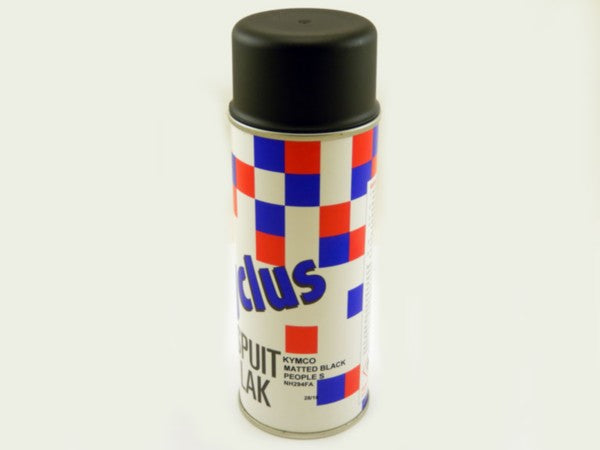 Spuitlak Quick Kymco 400ml Spuitbus Zwart Mat New Like, People-s