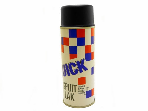 Spuitlak Quick Notte 99/C (Notte) Vespa 400ml Spuitbus Mat Zwart Sprint