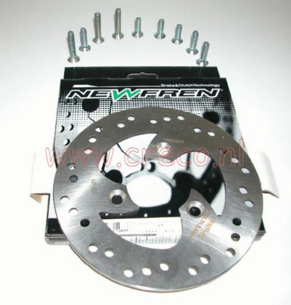 Remschijf Newfren 3-GAATS Voor+achter 190mm Aerox, Neo, Sr Alle Mod., Typhoon, Viva DF4001