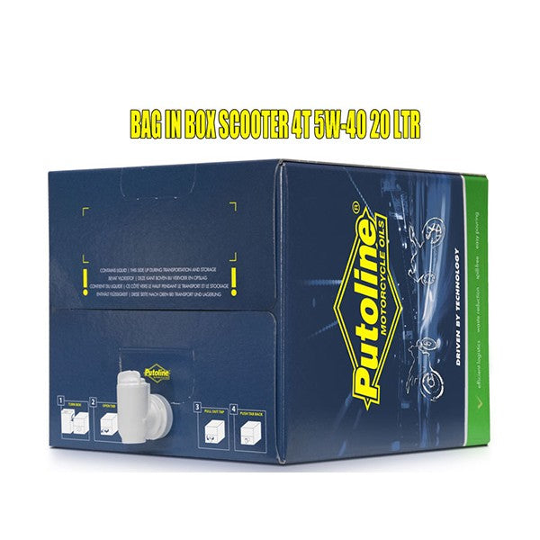 Motorolie Putoline 5W40 Synthetisch Scooter 15l 74570