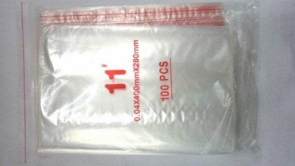 Plastic Zakjes Afsluitbaar Gripzakje 280X400 100PCS