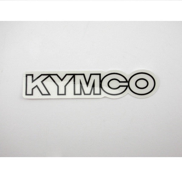 Kymco originele beenschildsticker wit diamant VP50 87140-LFC8-E80-T02