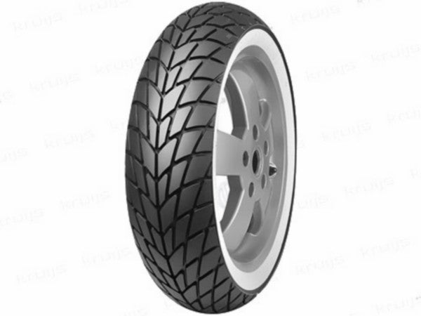 Buitenband Mitas/Sava All Weather White Wall TL 130/70-12 MC20