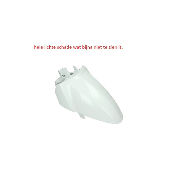 Voorspatbord SYM Mio 50i wit origineel schade 61100-FSA-000-WD
