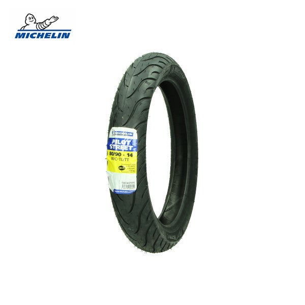 Michelin Pilot Street wegprofiel buitenband 80/90-14 TT/TL