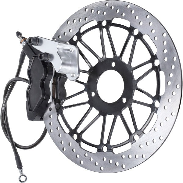 remschijf DMP + remklauw set oversized voor mb5, mb8, honda