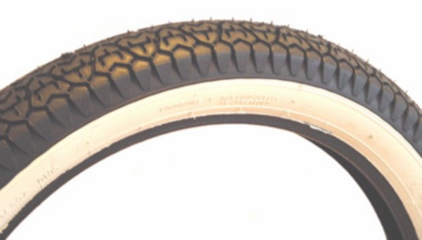 Buitenband Mitas/Sava 2.25-18 TT White Wall 42J