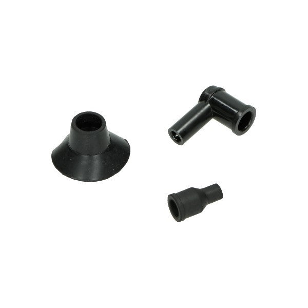 Bougiekap rubber compleet Minarelli hor/vert