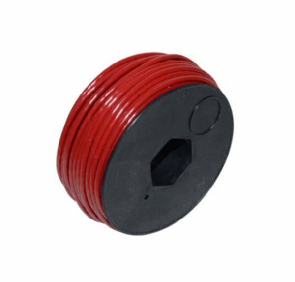 Elektradraad rood 30 m per rol