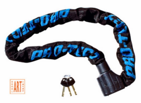 Kettingslot Pro-Tect Sapphire ART 4-sterren 120 cm vaste kop