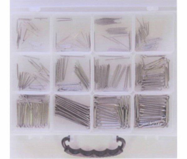 Splitpen assortimentsdoos 12 maten 300-delig, navulbaar