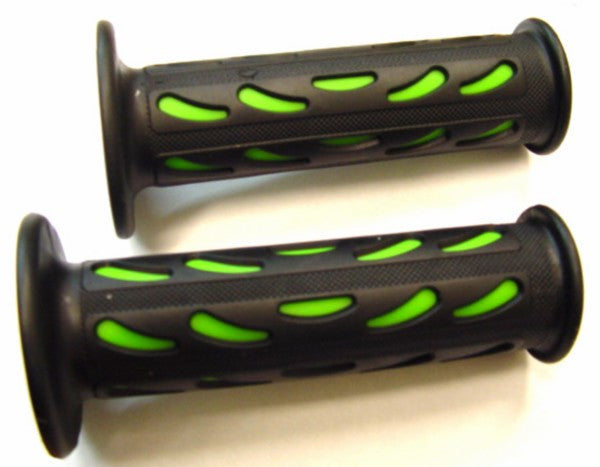 handvatset DMP druppel model progrip zwart/groen universeel