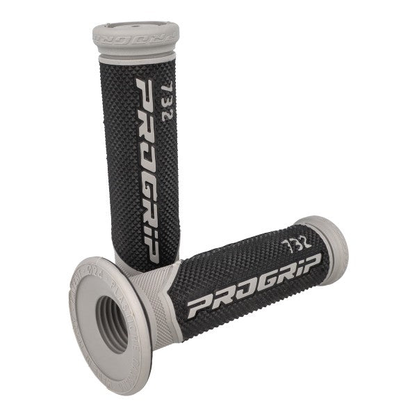Progrip handvatset zwart/grijs bromfiets scooter 732