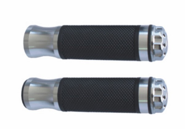 DMP universele CNC handvatset zwart/alu scooter