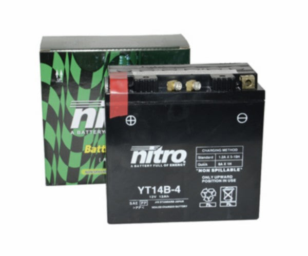Accu Nitro NT14B-4/YT14B-4 SLA/GEL