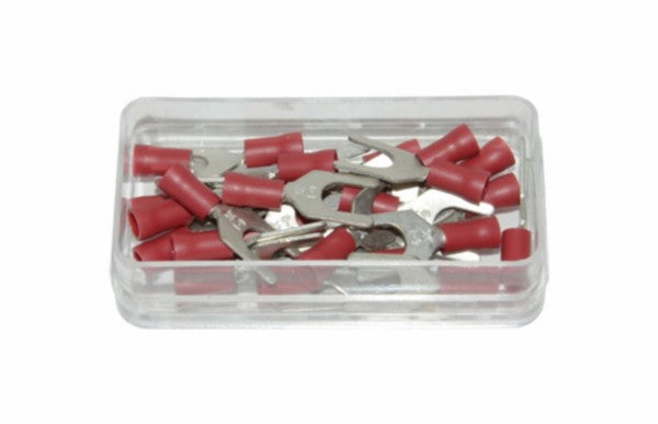 Vorkkabelschoen M6 rood 25 stuks