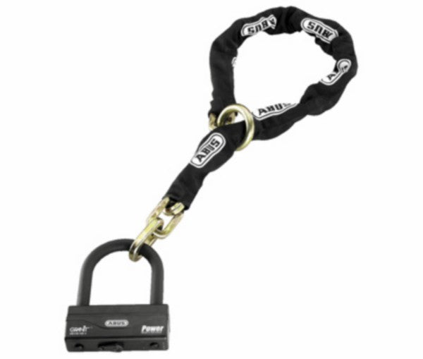 ABUS GRANIT 58 12KS Black Loop kettingslot 120 cm