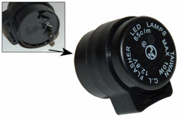 DMP knipperautomaat LED 10W 12,8V 2-polig universeel