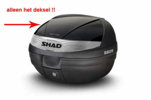 Shad topkoffer deksel SH29 zwart