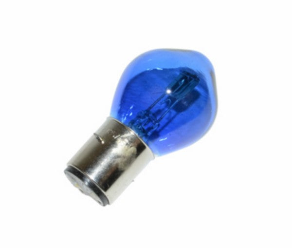 BA20d lamp 12V 35/35W blauw