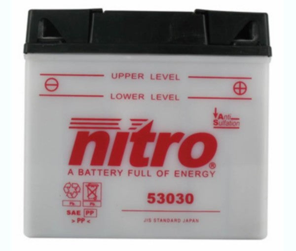 Nitro N60-N24AL-B accu 186x130x171 voor BMW