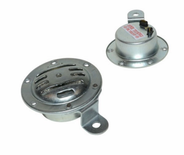 Claxon 6V AC 74 mm aluminium Tomos, Kreidler, Puch, Sachs, Zündapp