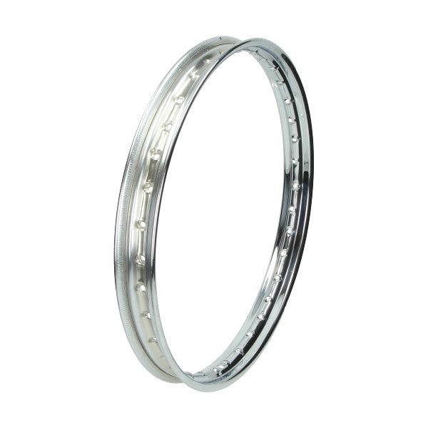 Spaakvelg 1.20x17 inch chroom Puch Maxi, Sachs, Tomos A35