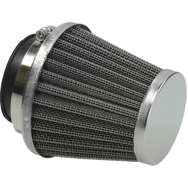 DMP Powerfilter recht universeel conisch 42 mm chroom