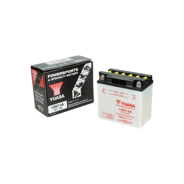 Yuasa 12N7-4A accu 13,5x13,5x7,4