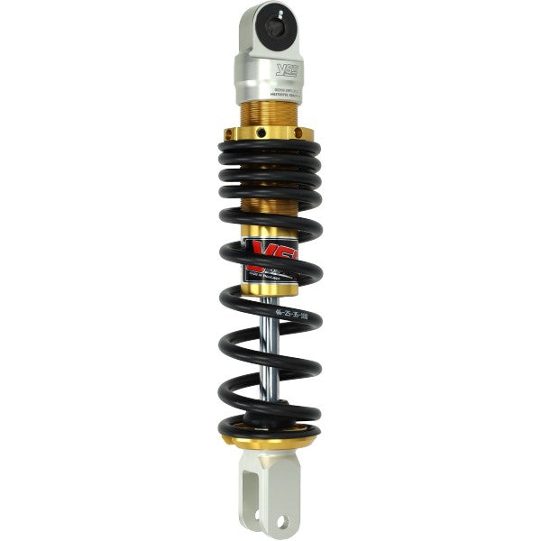 YSS gasgevulde schokbreker E-serie 290mm zwart/goud