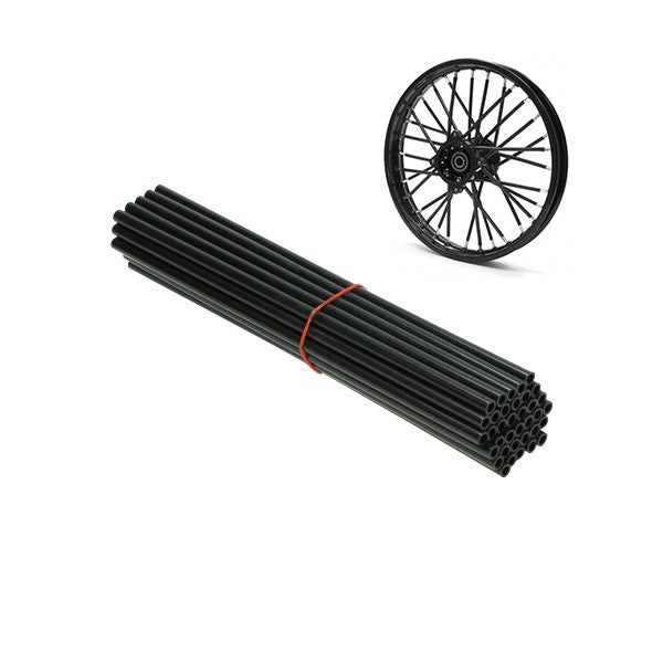 Spaak covers DMP 215 mm zwart, 36 stuks