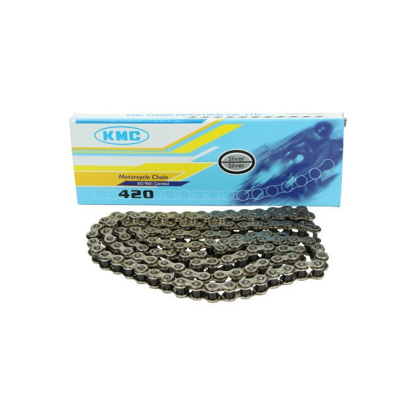 DMP ketting 420-1/4 122 schakels chroom