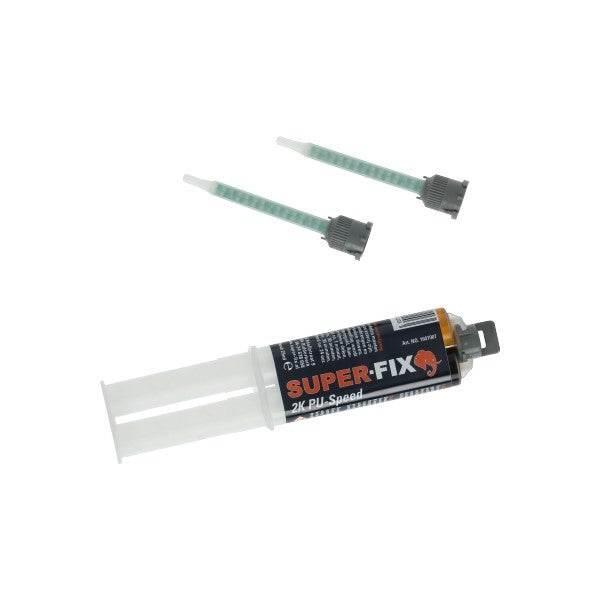 Speed lijm Super-Fix 2K PU 25 ml zwart