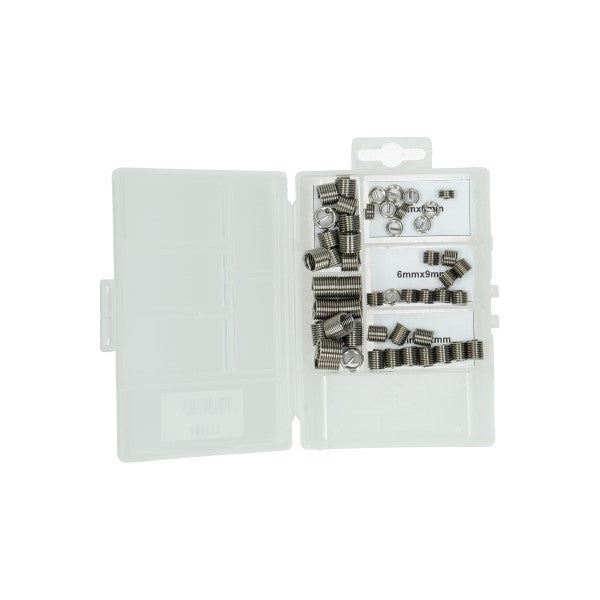 Helicoil draadinsert set M6/M8 50-delig