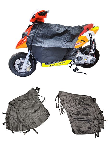 Scooter beenkleed JL Moto universeel zwart LC03