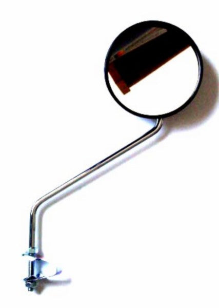 DMP spiegelset rond M8 chroom/zwart universeel