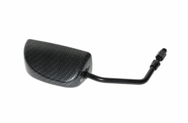 Sportspiegel DMP rechthoekig F1 M8/M10 carbon