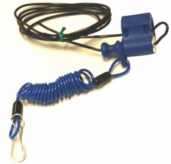 Dodemansknop DMP race/sport stuurmontage blauw universeel