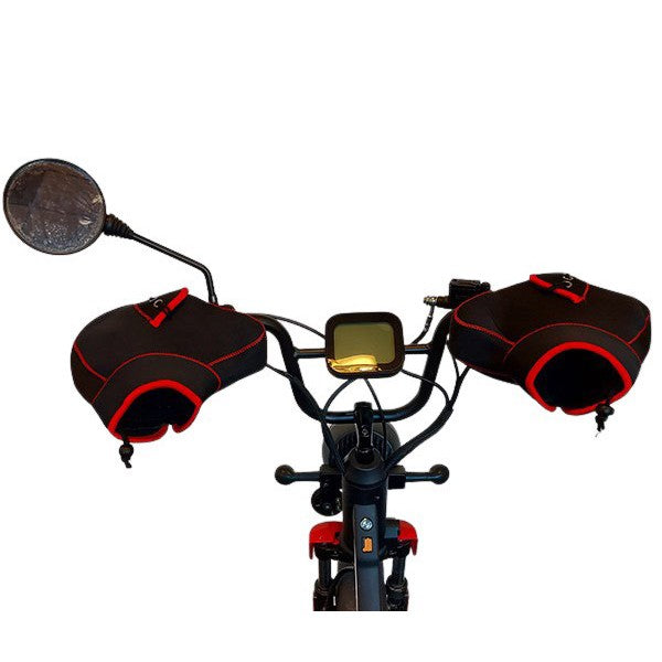 DMP universele handmofset neopreen zwart/rood